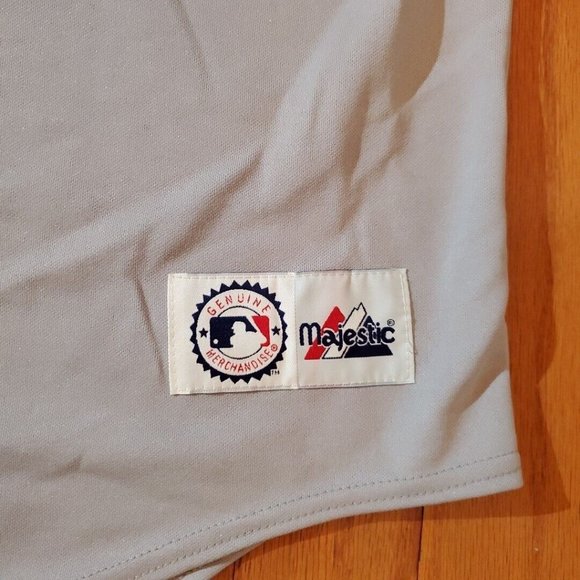 Vtg Derek Jeter Away Jersey New York Yankees Authentic Majestic Men Size XXL USA - Picture 3 of 13